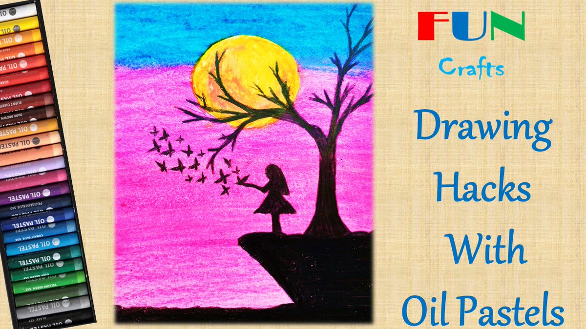 Oil Pastel Drawing – thriftcraftlive