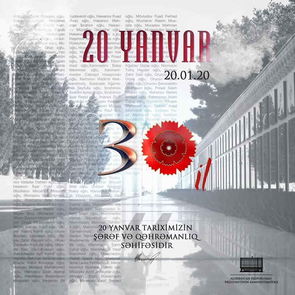 AzDipPeru's tweet photo. #30thAnniversary #EneroNegro #QanliYanvar #Baku1990 #Azerbaiyán #tragedia #masacre #QaraYanvar #20Yanvar #BlackJanuary #Sovietinvasion #RedArmyterror #20January #BlackJanuary2020 #BlackJanuary30 #BlackJanuaryTragedy https://t.co/675LCMs4W5