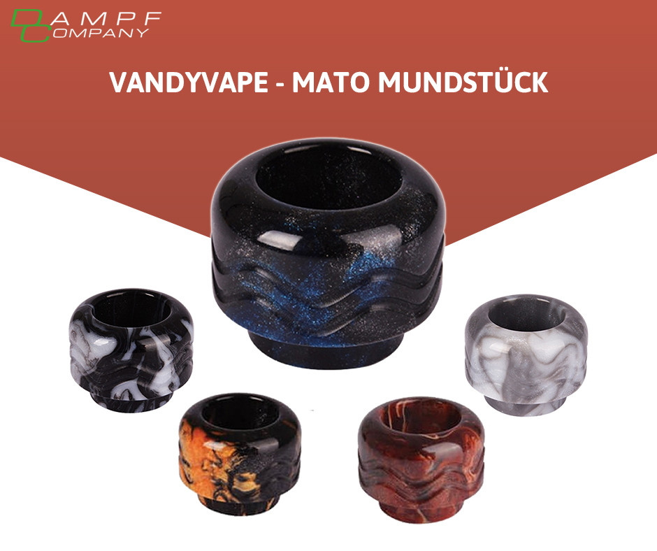 DampfCompanyDe's tweet photo. Here you can buy the 5 different DripTips of #Vandyvape - Mato Mundstück🥳 So if you like variety and want to do something good for your MaTo, you can do it👍

📲https://t.co/oXftMC8N5E
#equiments #driptips #Vaporizer #MatoRDTA #syntheticresin #mouthpiece https://t.co/mwHRkvEiIo