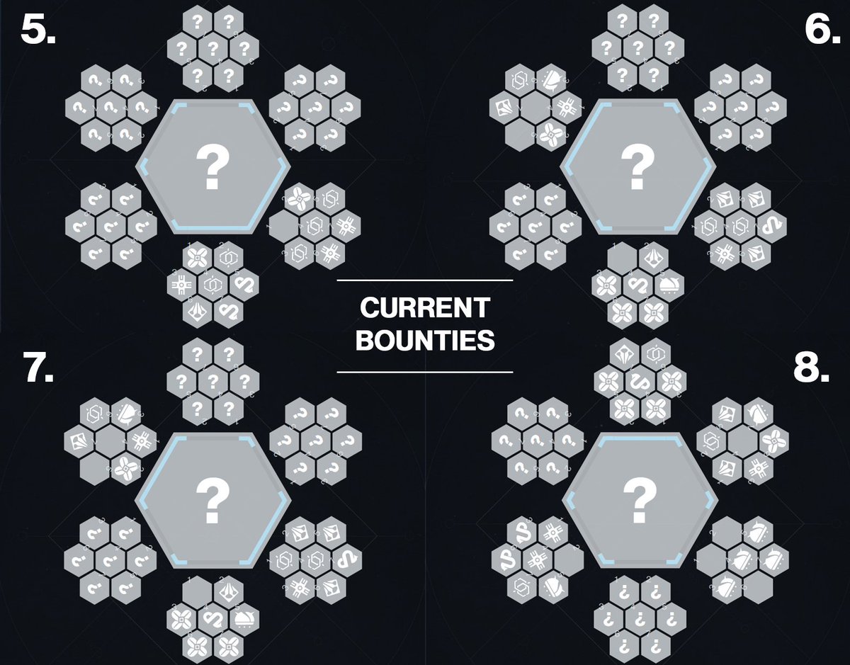 Our newest bounties! These are pieces we need!

Retweet for awareness!!!