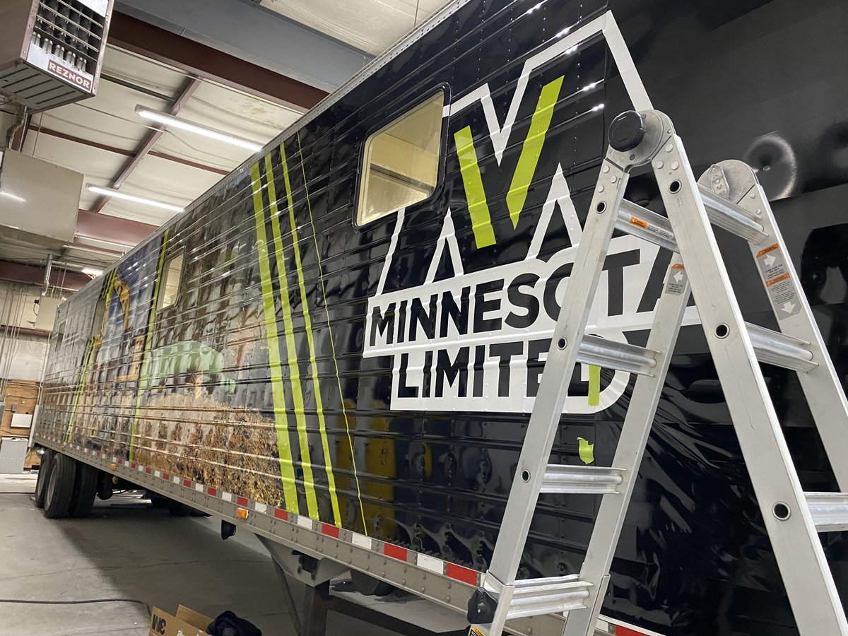 GetMADCreative's tweet image. More Trailer Wraps for your friends at Minnesota Limited..... window perf to follow.
#getmadcreative #trailerwraps #fellers #3M #digitalprinting #detroit #annarbor #vinylwraps #vehiclewraps #minnesotalimited #mnlimited #team