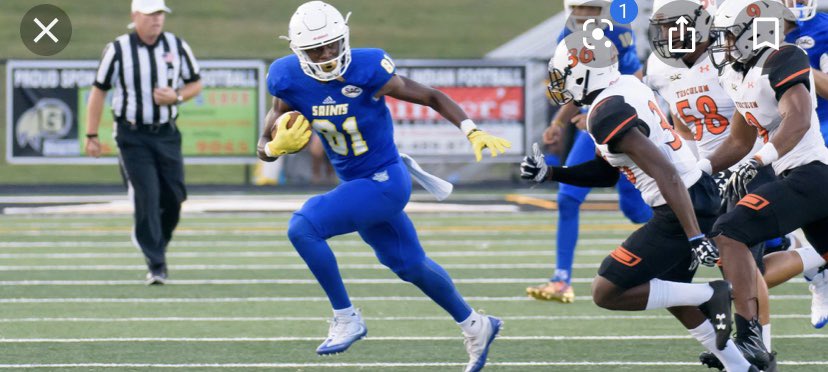 devnotdav's tweet photo. Extremely excited to announce that I’ve received my 2nd offer from Limestone College ⚜️🔵 #gosaints @LaneKnost @LimestoneFB https://t.co/DO5qsGWJU0