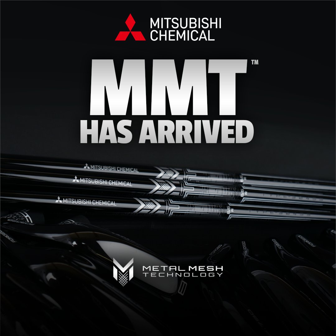 MitsubishiGolf's tweet photo. MMT™ has arrived. MMT™ 105TX. Metal Mesh Technology starts 2020 with a strong 2nd place finish today in the desert...

Read more: https://t.co/YDPimkdugt

#MitsubishiChemicalGolf #MCAGolf #MMT #MetalMeshTechnology #IronShaft #GolfShaft #Golf #LaQuinta #California #TheAmexGolf https://t.co/K2oi6CI2oa