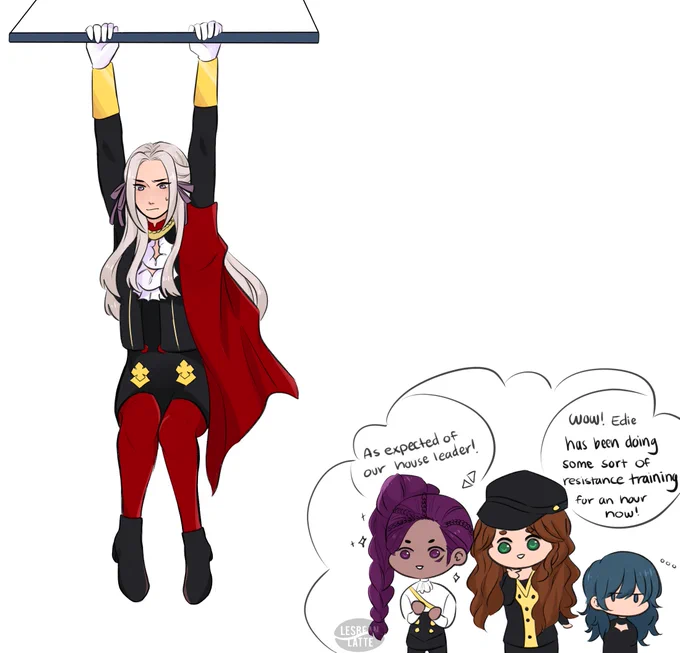 Only Byleth knows about her fear of rats #edeleth 