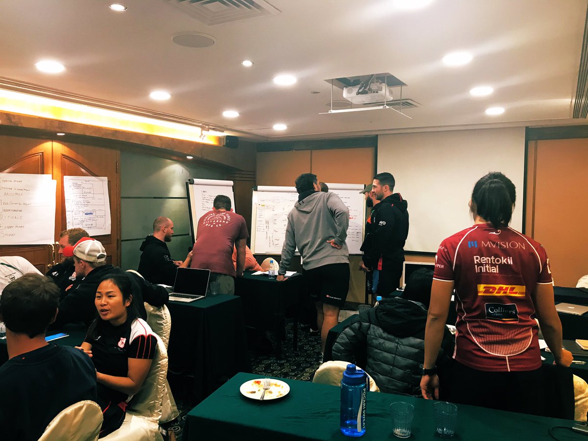 Back doing course delivery over the weekend, helping out on the <a href="/WorldRugby/">World Rugby</a> Level 3 in Hong Kong #coacheducation
