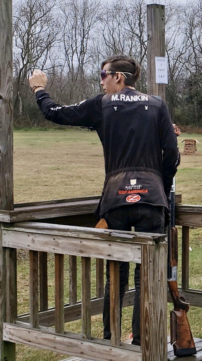 MontePRankin's tweet photo. Pretty good weekend jumping back into NSCA.  Got HOA Saturday 01/18/2020 at the Greater Houston Buckle Race on 5-Stand with "50" straight.  And, took Master "3rd" on Fitasc at American on Sunday 01/19/2020. Shooting with Taylor Bursmith.
 #ElectronicShootersProtection   #ZoliUSA https://t.co/aMX70aflMD