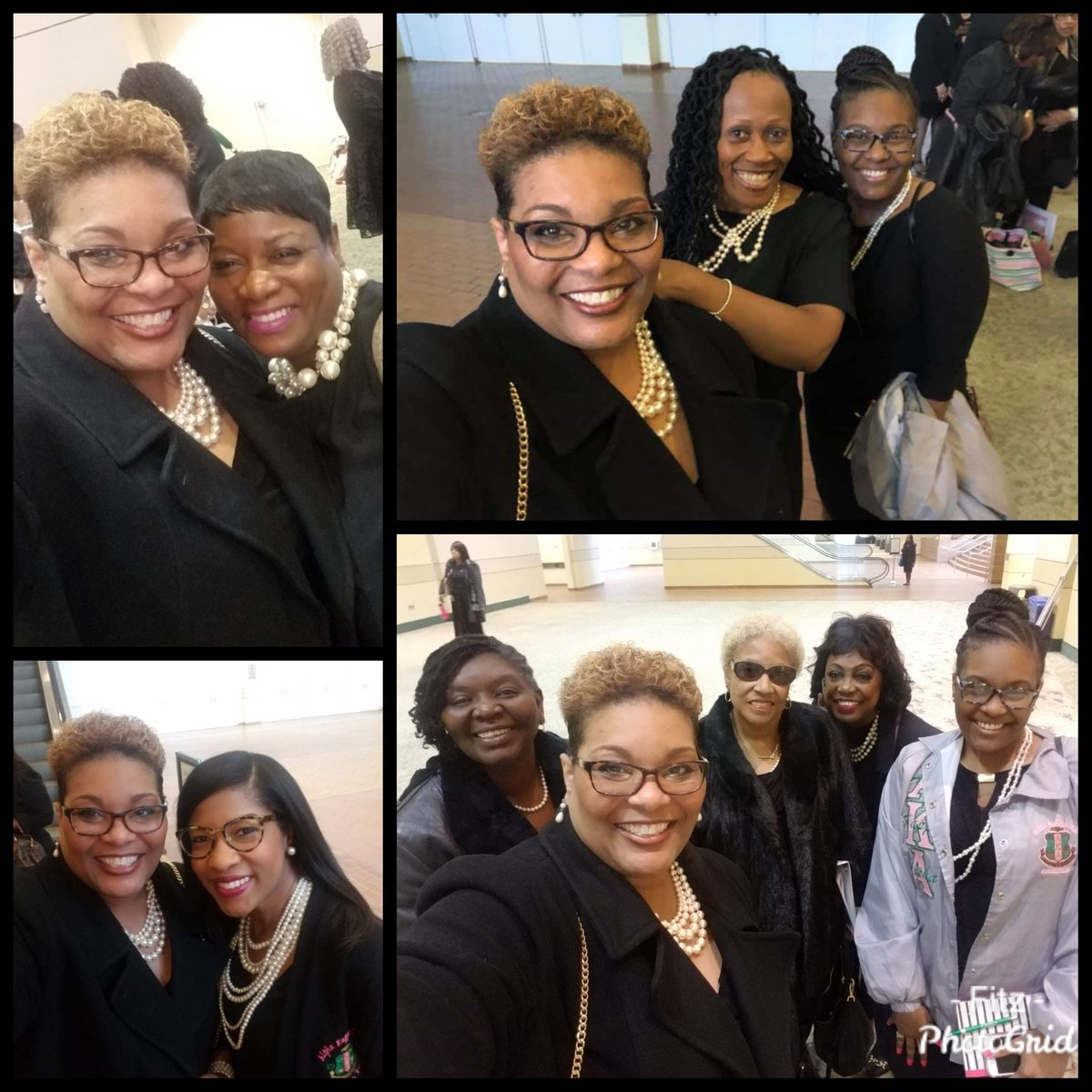 AngelaFitzpatr3's tweet photo. We are ready for the 88th South Central Regional Conference! 💕💚 #prettygirlswork #NuOmega https://t.co/Eq5lRpHkkH