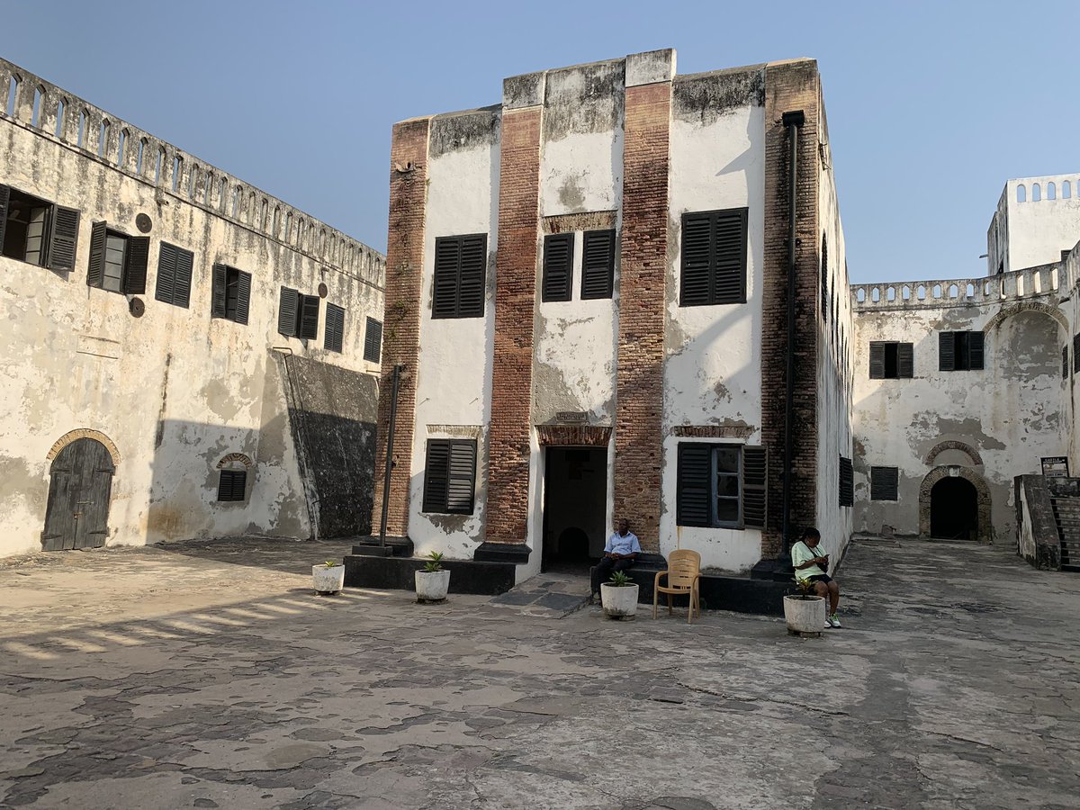 locsimage's tweet photo. In the middle of the slave castle is a church . I will never go inside another church , I would never worship a religion . I will always worship my ancestors . Seeing a church in the middle of a slave castle changed me . I could never go into another church . It was never for us https://t.co/I6TTCVPlfk