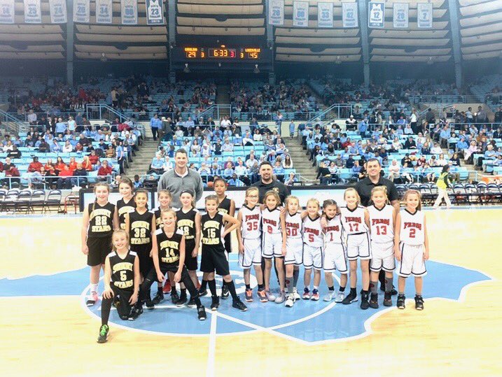 AndersonMMEE's tweet photo. Thanks to UNC for letting us play at half time of the women’s game today. It was a great experience! #pilotpress https://t.co/DSSRuCulwD