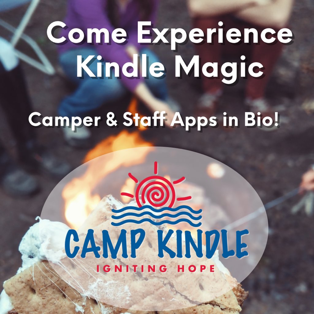 Camp Kindle is accepting applications for our 2020 camps!! #campkindle #summercamp #campcounselor #camper #homeawayfromhome