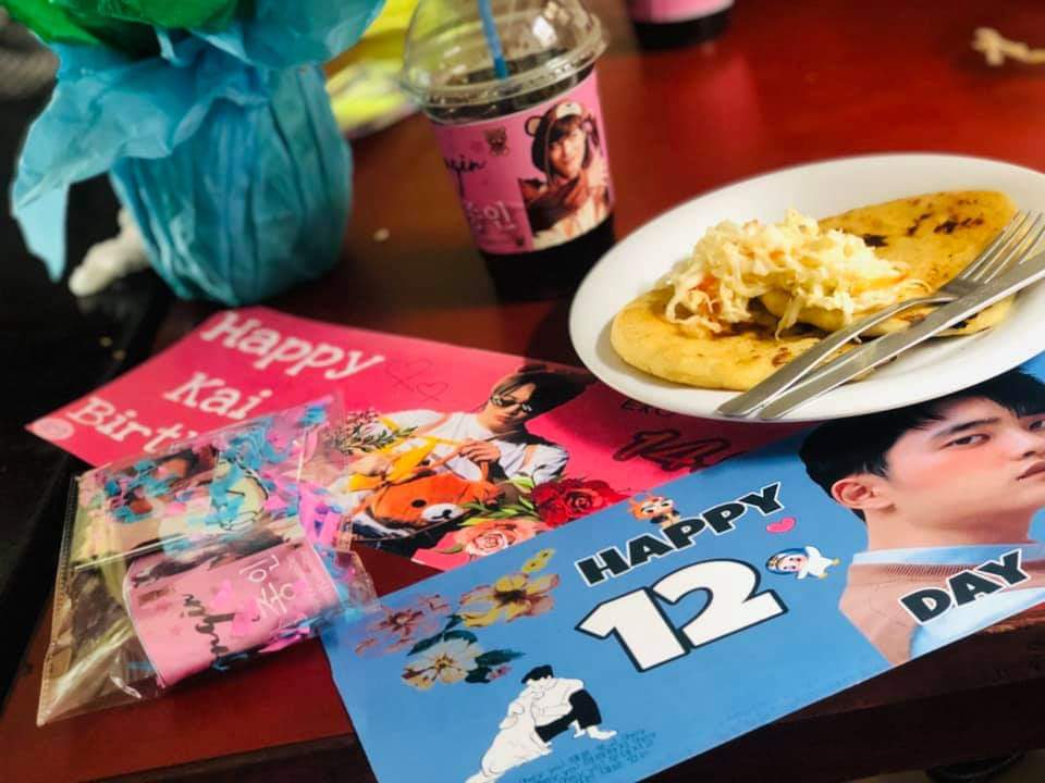 MitocondriaNic's tweet photo. Les compartimos un poco del evento del día de hoy la celebración de cumpleaños de Do Kyungsoo y Kim JongIn disfrutamos de un día agradable como fans, les agradecemos a todas las asistentes🧸❤ #kaisoo #HappyKaiDay #HAPPYKAISOODAY
Esperamos seguir creciendo como fanbase✨✨❤️🌸 https://t.co/1EJNuNQmuQ