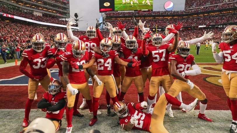 Big_Arthur93's tweet photo. SUPERBOWL there we go!!! #GoingToMIAMI #GoNiners #QuestContinues https://t.co/51lYUnjLp0