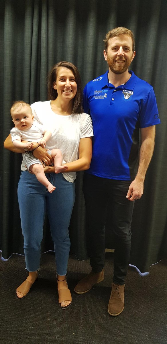 EastPerthFC's tweet image. Co-captain Kyle Anderson was honoured yesterday at the East Perth Football Club AGM. Shaggy received his Life Membership from Club President Bronte Howson for his ten years of service to East Perth. 
#WAFL #GreatestTeamOfAll