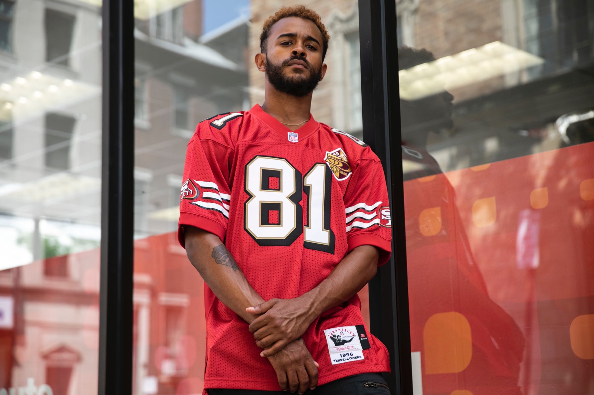 49ers jersey mitchell and ness