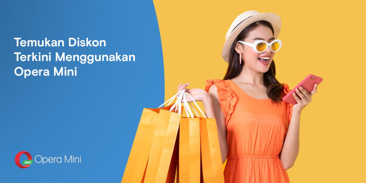 opera_id's tweet image. Tahun baru selain memberikan harapan baru, juga menyediakan banyak diskon belanja. Gunakan Opera Mini untuk mencari tahu diskon belanja tahun ini. Kamu juga bisa belanja di e-commerce favorit menggunakan Opera Mini, karena memiliki fitur keamanan yang menjamin keamanan datamu.