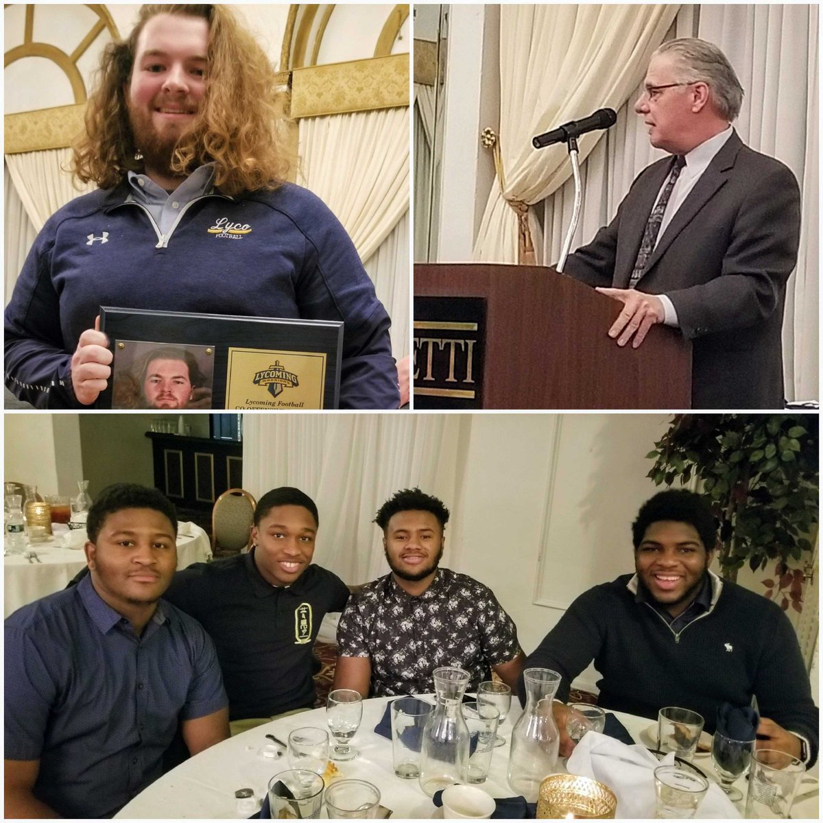 lycofb's tweet photo. Lycoming Football - - 44th Annual Banquet Honors Achievements On And Off The Field
https://t.co/bxg16b5xlf
#GoLYCO #LycomingFootball #Warriors #d3fb https://t.co/MlpI3ASMiv