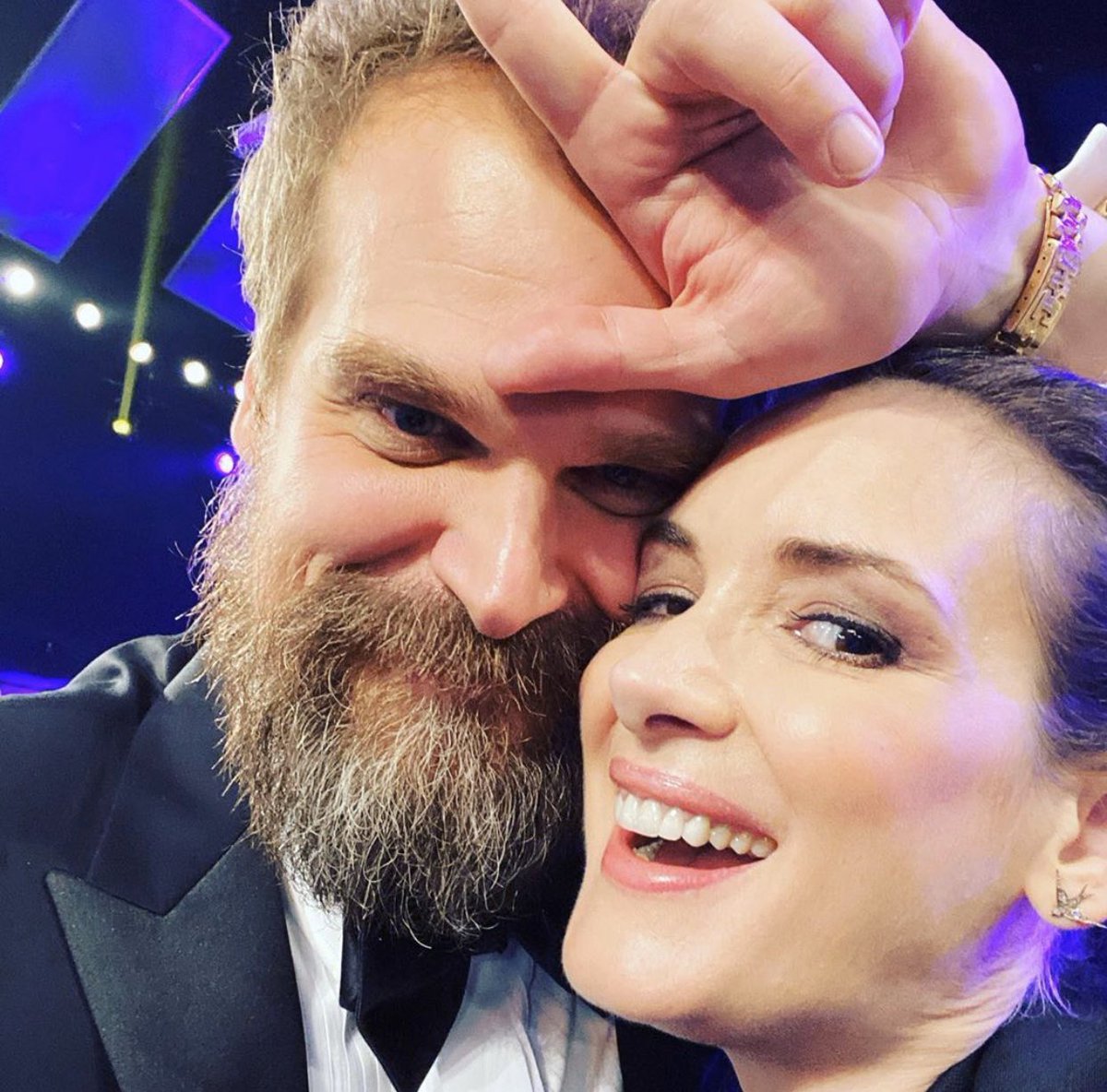 jopperlovers's tweet photo. WE STAY WINNING ... DAVID SAID JOPPER RIGHTS #SAGAwards https://t.co/55hdd47ejW