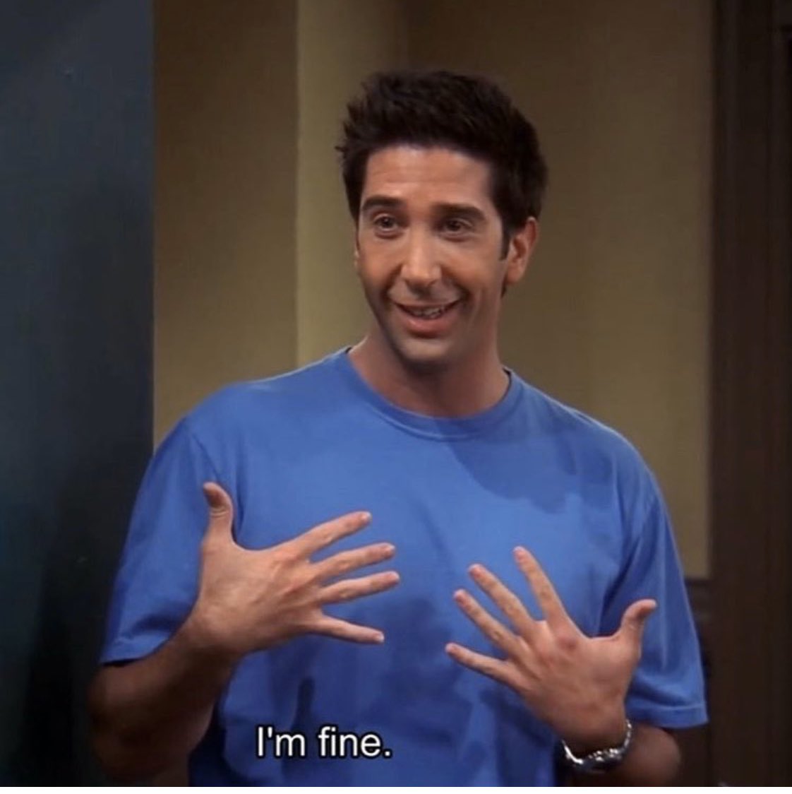 shaunaghfar's tweet photo. Me looking at photos of Brad Pitt and Jennifer Aniston at the SAG awards https://t.co/Yi9MM9CV61