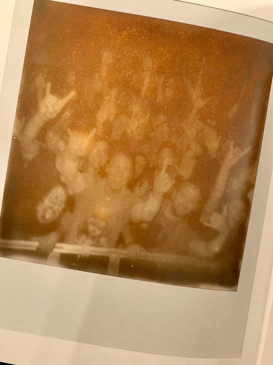 Cal_Bowman's tweet photo. @MikeMcCreadyPJ: landed my 10C tickets for Baltimore on 3/28.  Gotta get on your rail again so you can scratch on page 204 of Of #PotatoHeads and #Polaroids
#PearlJam https://t.co/XZlZMtuNWx