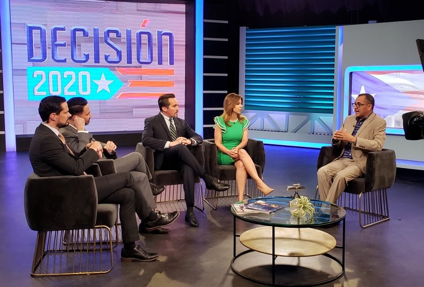 ::::AHORA::::
Entrevista en Decisión 2020 por <a href="/WapaTV/">Wapa Televisión</a>