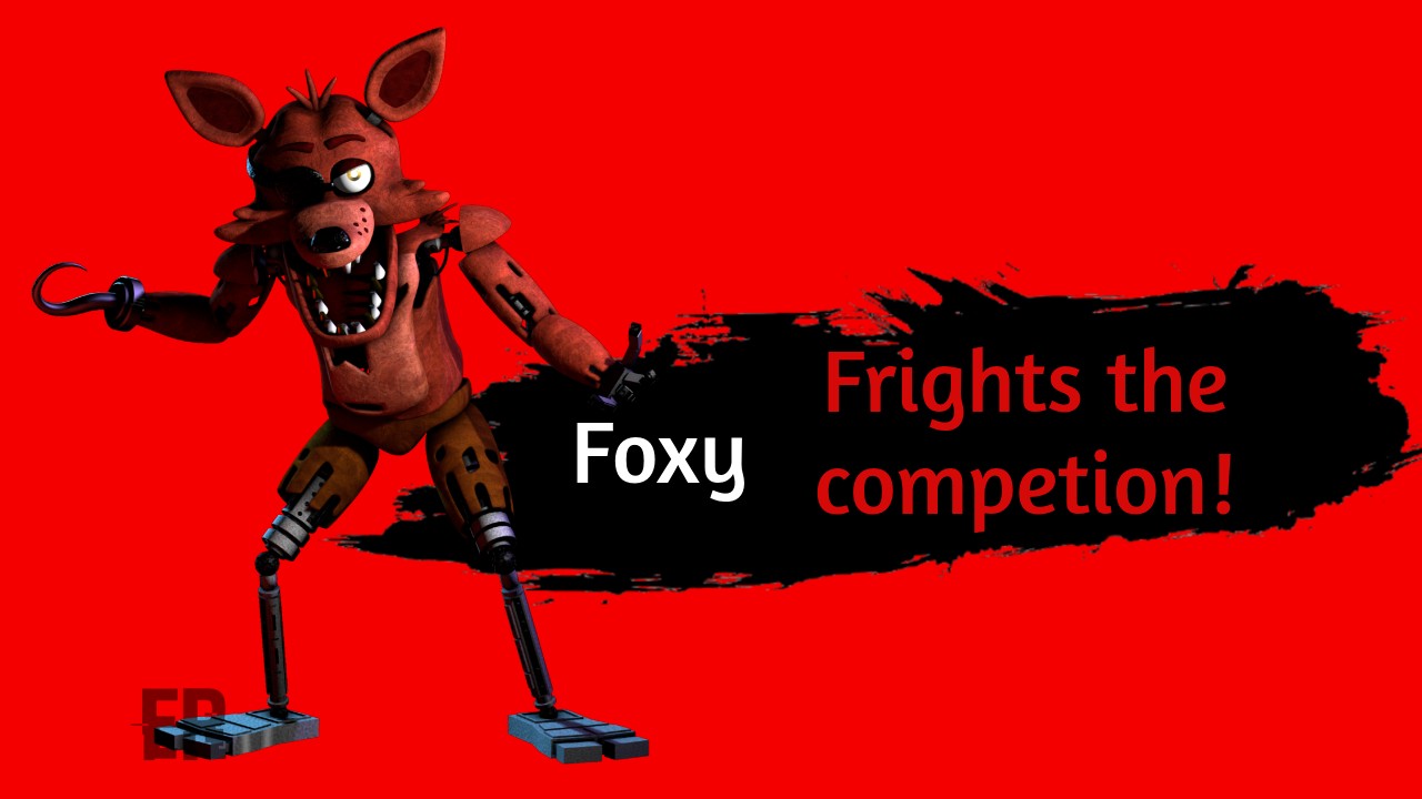 FNACodys on X: Withered Foxy if he was a fighter of his own in Smash (ok  this one has green screen stains and I'm sorry for that)   / X