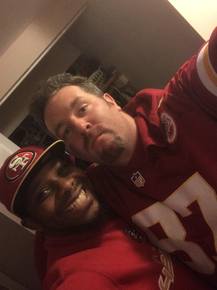 ChadForde's tweet photo. To all the naysayers and haters, you can eat a dick! 49ers are back baby! #BackToTheDance #49ersForever #49ersVersusChiefs #SuperBowl54 https://t.co/WV219o5z9s