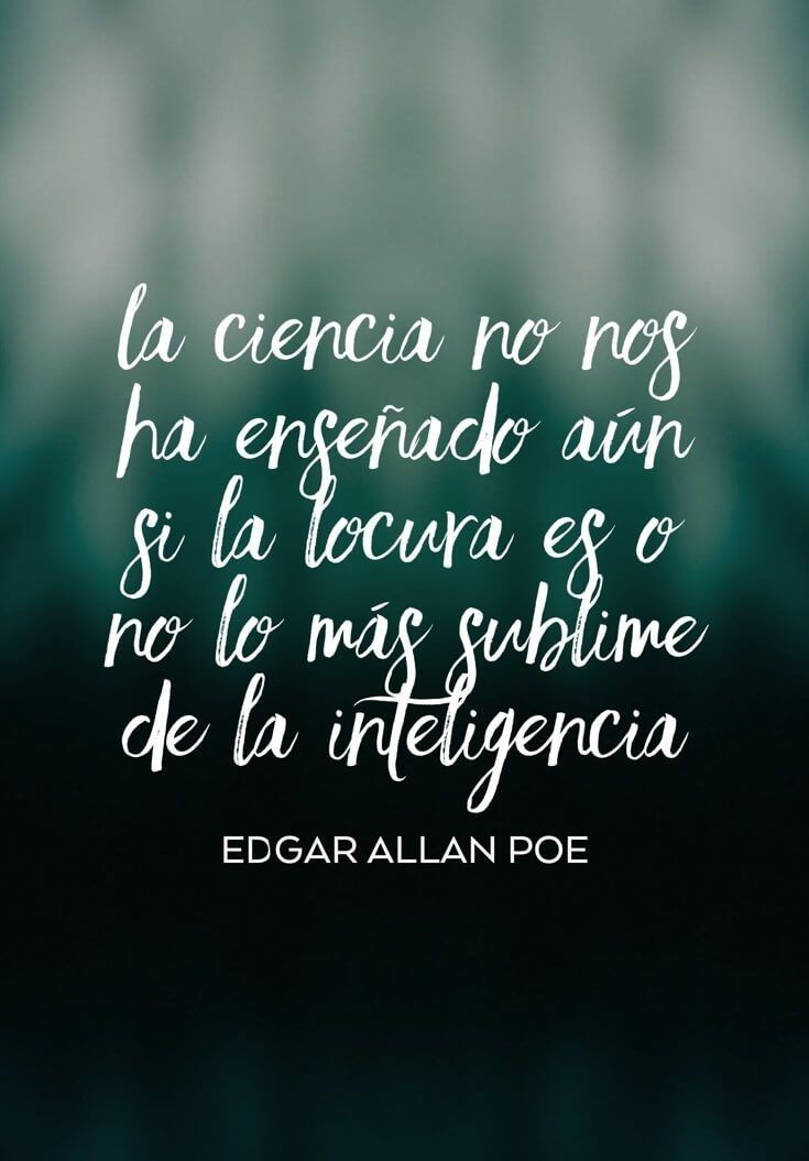 Recordando a Edgar Allan Poe.