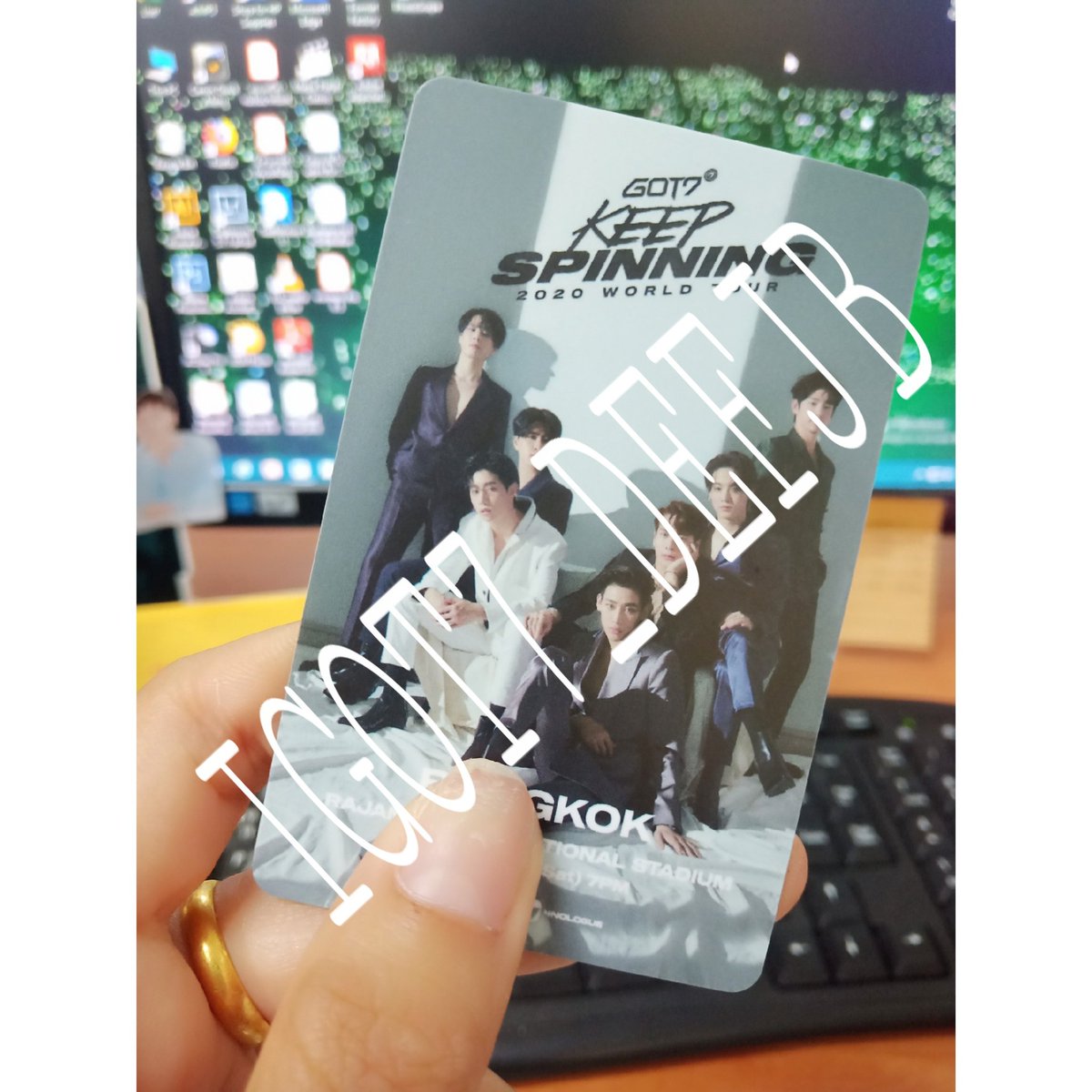 # ได้บัตรแล้วนะค่าาาา บัตรสวยมากกกก ที่นั่งก็ดี ไม่เคยผิดหวังกับร้านนี้เลยค่ะ จ้างกี่รอบก็ดีทุกรอบ ร๊ากกกกกก 🥰🥰

#Review_Homedream