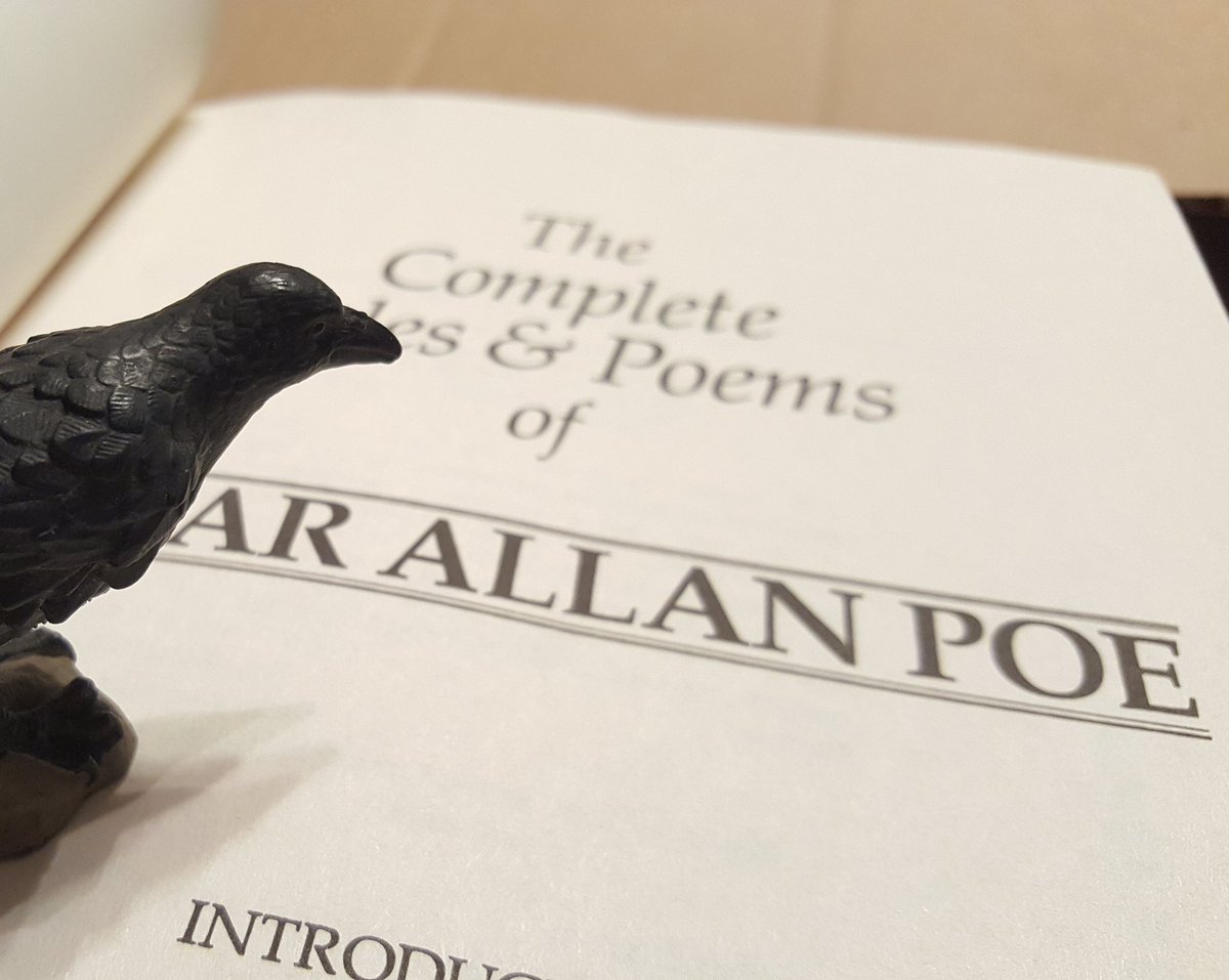 Icarus_Friends's tweet photo. Happy Birthday, Edgar Allan Poe!

There are so many wonderful authors, but Edgar (our raven) is especially fond of Edgar Allan Poe, his namesake.

#icarusandfriendsponies #icarusreads #edgarallanpoe #happybirthdayedgarallanpoe #theraven #literature https://t.co/LxazVtZrFx