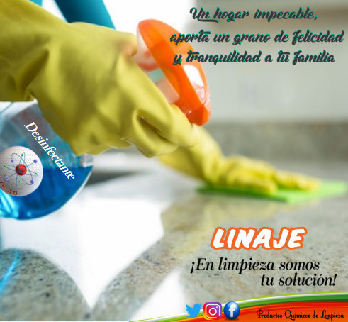 LinajedDios2013's tweet photo. Un hogar impecable, aporta un grano de felicidad y tranquilidad a tu familia
Desinfectante Linaje, en limpieza somos tu solución!
#FelizInicioDeSemana 
#FelizLunes
#desinfectante
#brillo
#limpieza
#hogar
#familia
#casa
#tranquilidad
#felicidad
#sol
#ofertas
#combos https://t.co/rAV9qIEm8M