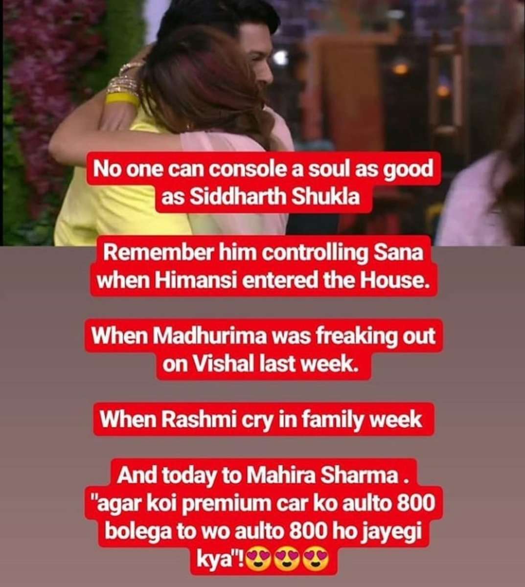Jangid7Rajni's tweet photo. Perfect man in the house #ChartbusterSid https://t.co/kZTKacNGi4