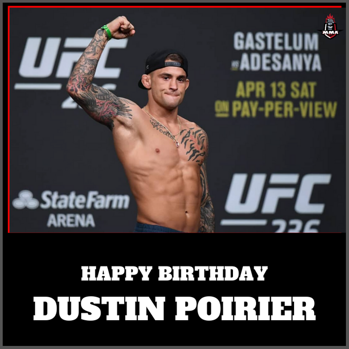 Dustin Poirier's Birthday Celebration | HappyBday.to