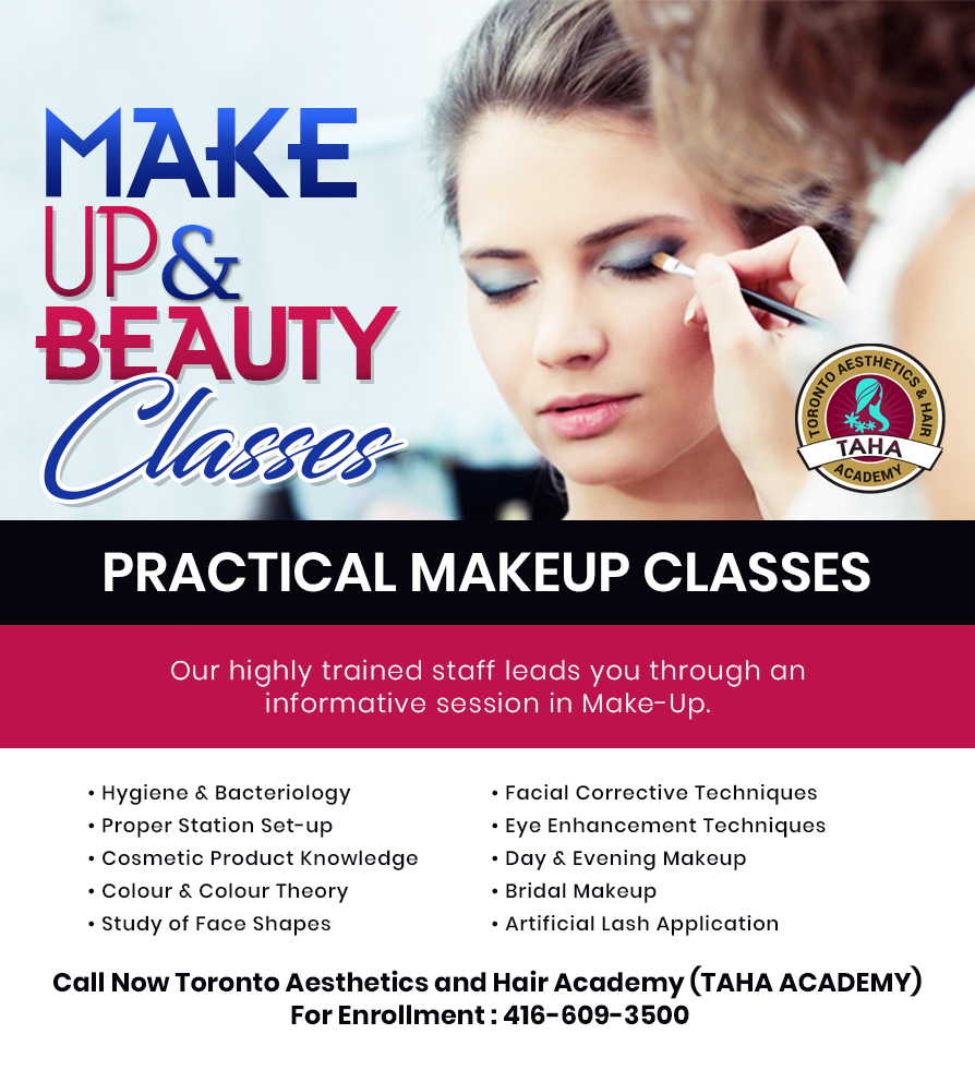 tahacademy_ca's tweet photo. Get the makeup and beauty classes from Tahacademy. our highly trained staff you through an informative session in makeup and beauty. Call us now: 416-609-3500
Website: https://t.co/vjQcMebnxO
#makeup #beauty #beautyclasses #makeupclass #Toronto https://t.co/iM0KOOPnkw