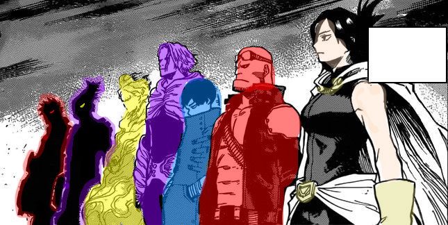 تويتر オードリーaudrey على تويتر Let S Pretend The Previous 2nd And 3rd Ofa Users Are Someone We Know Based On Silhouette Design Manga Movie Colors Japanese Number Name Theory Possibilities Are Bakugou