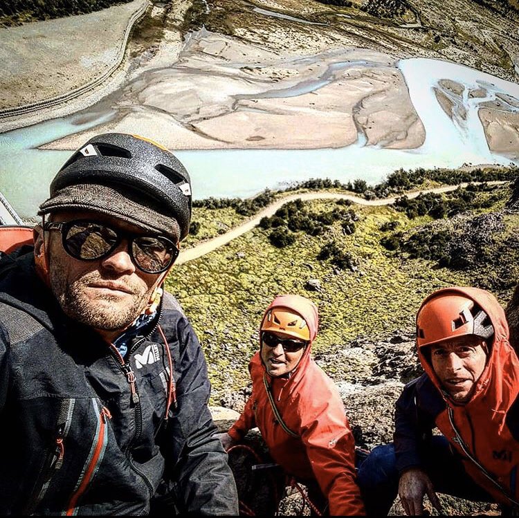 Actuellement en pleine ascension en Patagonie.