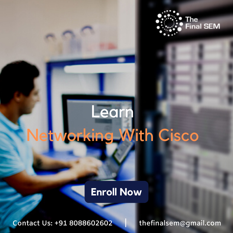 thefinalsem's tweet photo. Get the Cisco certification from the top Networking training institute. Learn From the industry experts at #TheFinalSEM. Visit https://t.co/5EjUCrsS4A
#networking #networkingwithcisco #Ciscocertification #networkingcareer #Ciscocertified #itnetworking #itcoueses #Ciscocourses https://t.co/FFLKtfhaAM