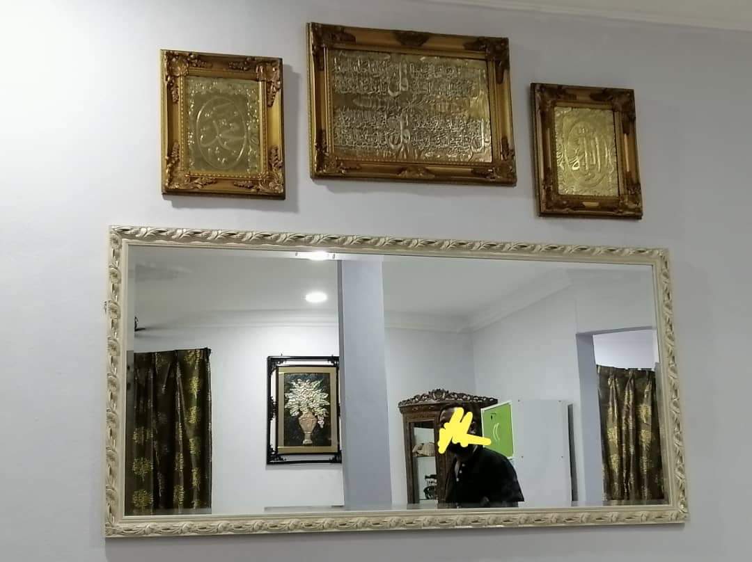 HaaziQ_HjahmaD's tweet photo. PROMOSI!
Area Kelantan sahaja.
Cermin Dinding dengan harga terlajak murahhh.
Jom dapatkan sekarang.

Harga x masuk akal.
👉Harga ASAL #RM220
Tapi loni #rm180

👉#freepenghantaran
👉#freepemasangan
👉bayar time barang sampai.

Cermin hiasan dinding
Saiz 2 x 4 kaki
Size 3 x 6 kaki https://t.co/2YPVdfDP64