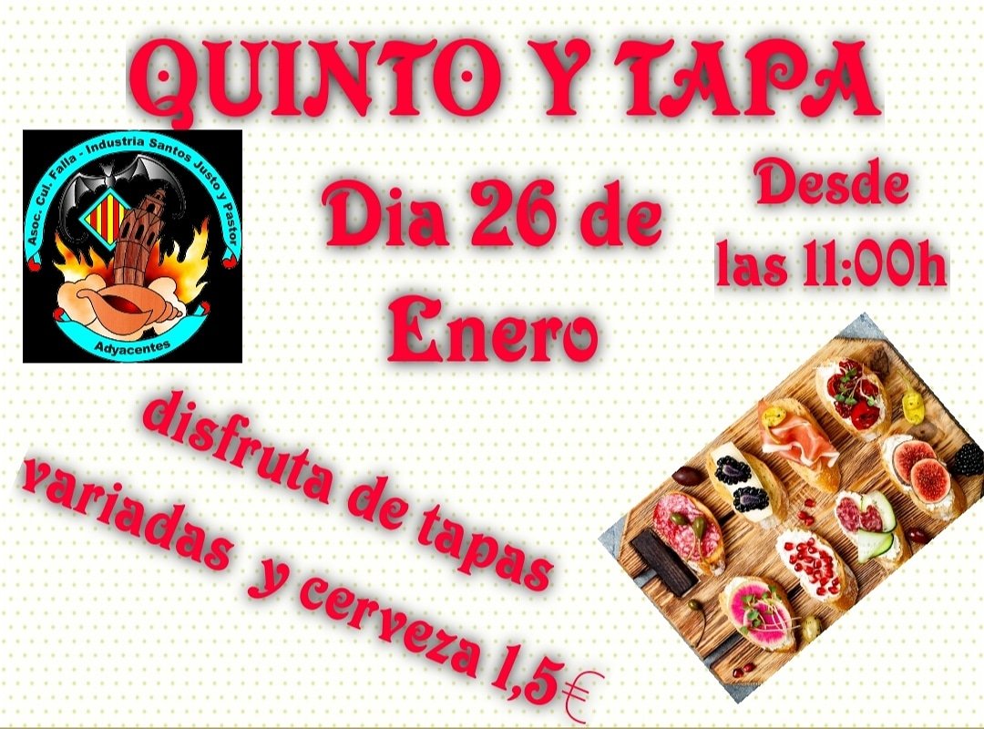 FallaIndustria's tweet photo. DE NUEVO Y COMO DE COSTUMBRE, QUINTO Y TAPA EL PROXIMO DOMINGO 26 DE ENERO https://t.co/PUqBPW5wxP