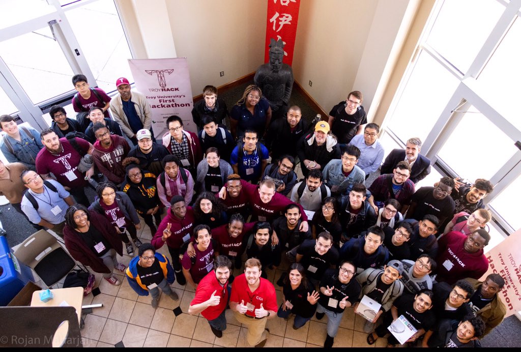 troy_hacks's tweet photo. We present to you, group pictures of the teams that took part in @Troy_Hacks from our just concluded #TroyHack20.
It was such a great time of bonding, thank you for participating.
Follow us for more updates.
#TroyHack #TroyHack20 #Hackathon #TroyUniversity #MLH https://t.co/hFpsQpurKP