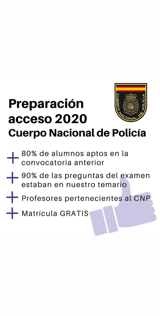 Adepolmurcia's tweet photo. Llueva o #nieve en #Adepol no paramos.

🔝 Matrícula GRATIS
ℹ️ https://t.co/sPEb1DMq43

#FelizLunes #BlueMonday #academia #oposiciones #oposiciones2020 #Murcia https://t.co/UUn1qaXNNN