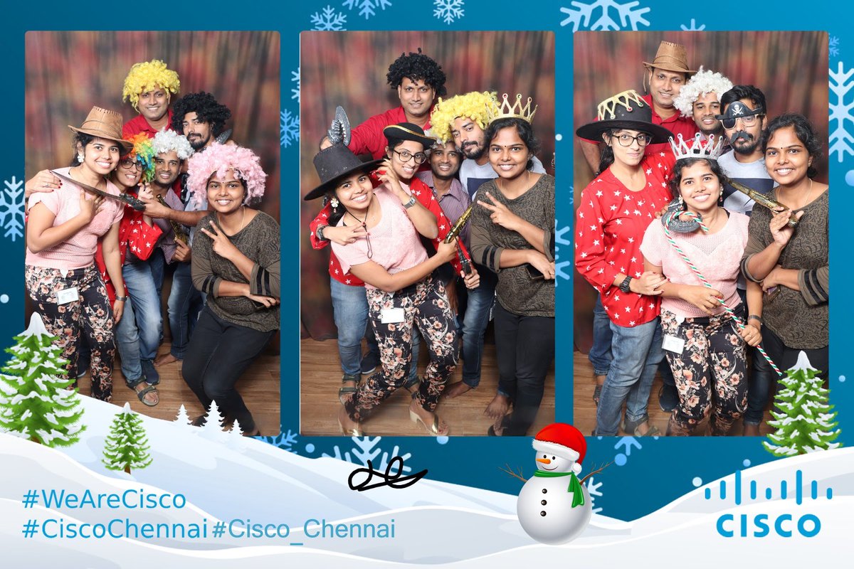 kv_divya's tweet photo. Christmas Party 2019 at Cisco!  #WeAreCisco  #LoveWhereYouWork #India https://t.co/iTh3L1C9sR