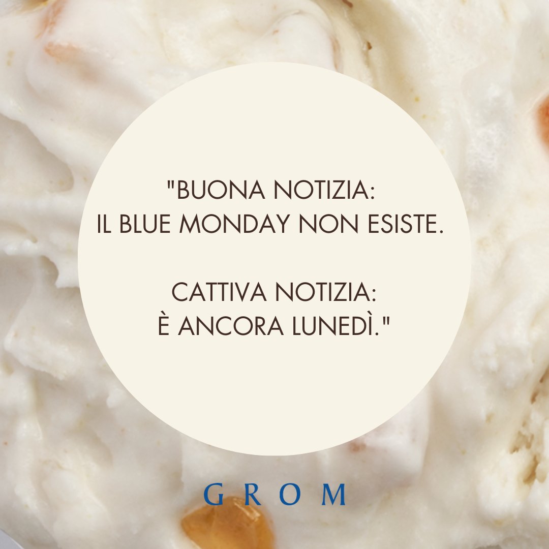 Lunedì + Gennaio = ☠️ ☠️ … 🍦?
#bluemonday #mondaymotivation