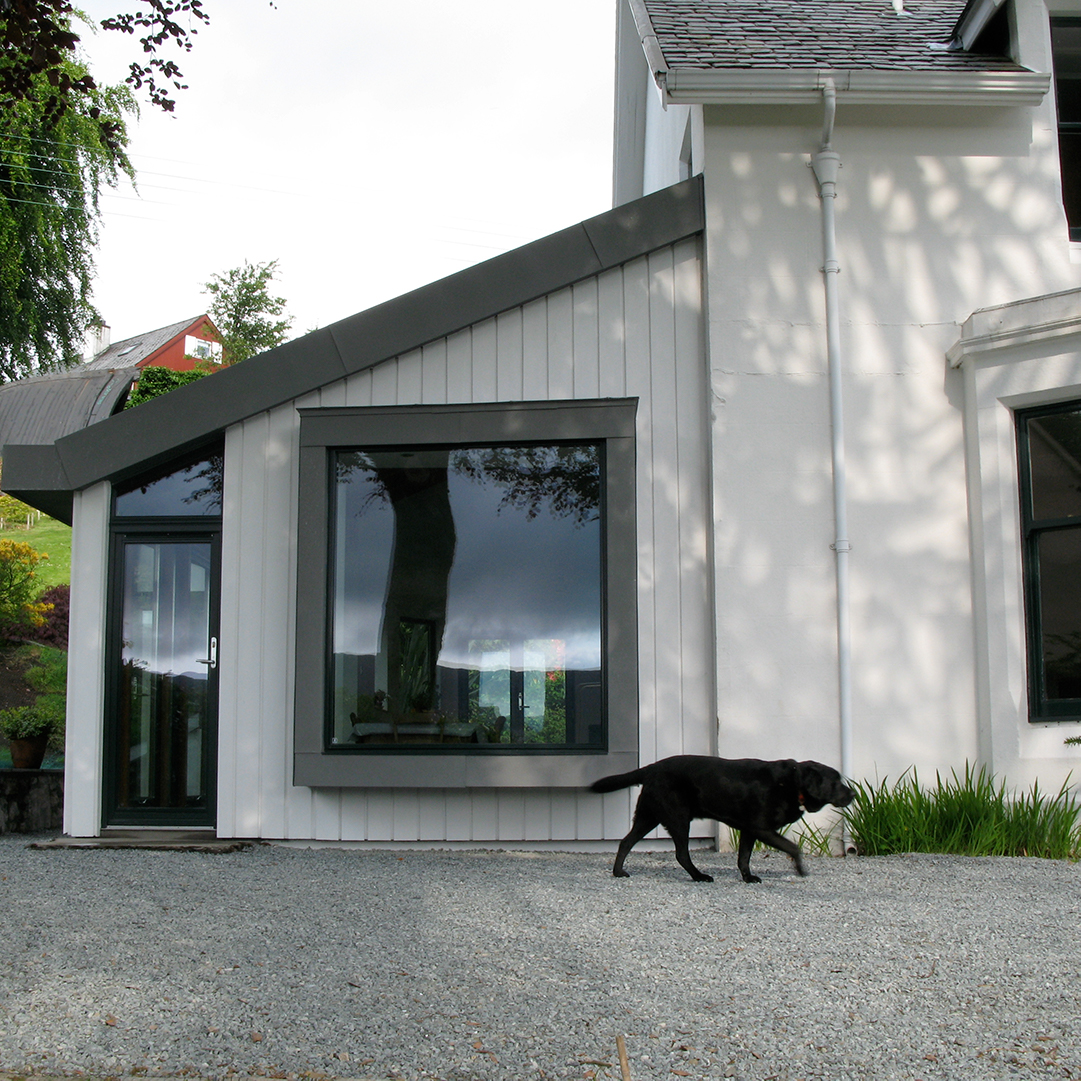 Rural Design From 08 A Traditional Lean To Extension To A Victorian House A Palette Of Painted Timber And Grey Zinc The Box Window Seat References The Bay Windows And Provides