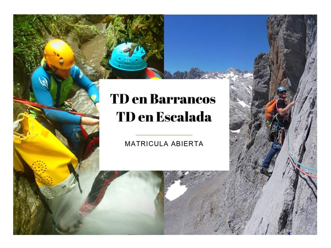 Buenos días  🤗🤗

Se abre plazo de pre-matriculación para el curso de #TécnicoDeportivo en #Barrancos 💦🧗‍♂️ y el curso de #TécnicoDeportivo en #Escalada 🧗‍♀️

Si quieres inscribirte contacta con nosotros a través de :
📧 info@cedeccantabria.com
☎️ 605932365 / 627212309