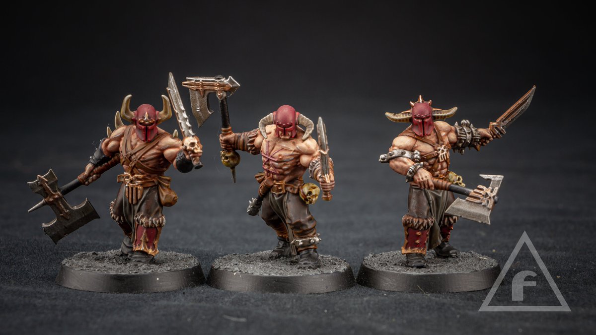 F_Miniatures's tweet photo. Blades of Khorne - Blood warriors and Bloodreavers, 2018
#Painthammer2018 #ageofsigmar #warhammerpainting #miniaturepainting #paintingwarhammer #bladesofkhorne #bloodwarriors #bloodreavers #Warmongers https://t.co/4JdgEHpMCh
