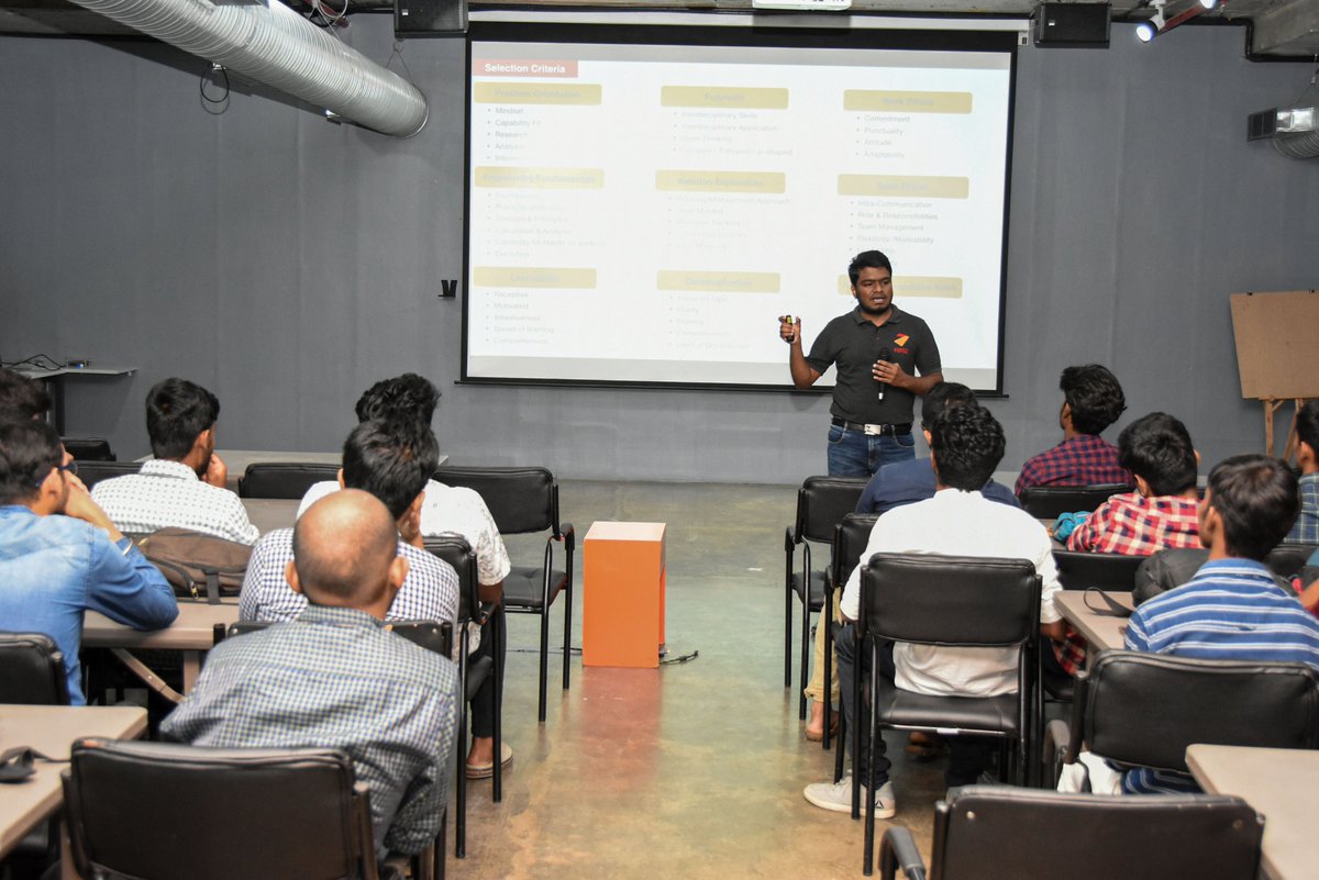 FORGE_FORCE's tweet photo. iCAMP Kick-off.
100+ students from various colleges are part of the Innovation Bootcamp organized to select potential talents for the Industrial Open Innovation Fellowship- #ProtoSem. They shall work on building PoCs to various industrial problem statements.
#Startup https://t.co/IbTScFATo4