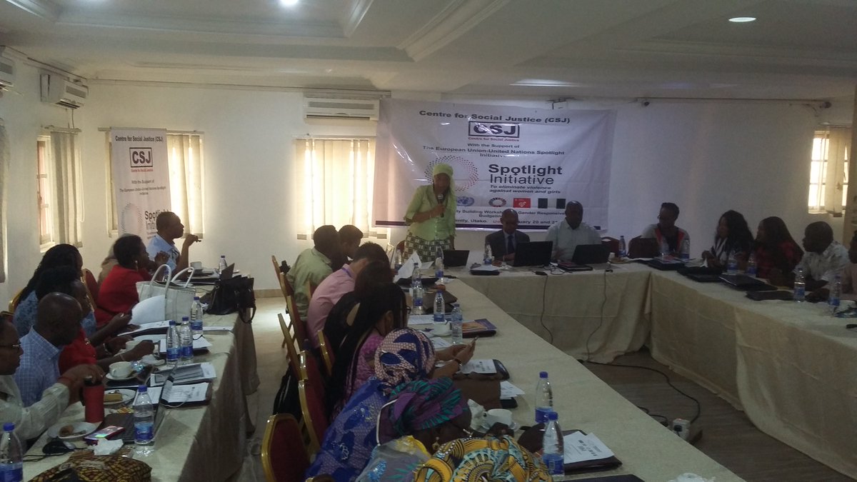 <a href="/aneejnigeria/">ANEEJ</a> <a href="/UNDPNigeria/">UNDP Nigeria</a> <a href="/clicefoundation/">CLICE Foundation</a> @ComfortONYAGA @Ivy_chukwu <a href="/cewhin/">CEWHIN</a> <a href="/SumboAloba/">`Sumbo Oladipo</a> <a href="/mag_fab/">magalymartinezramos</a> @EQYOUNG <a href="/Blueprint_ng/">Blueprint Newspapers</a> <a href="/OKAHPAUL/">OKAH PAUL</a> <a href="/GenderCareInit/">Gender Care Init</a> <a href="/nelly4lily/">Nelson, Chijioke A.</a> <a href="/unesco_abuja/">UNESCOAbuja #Education #Sciences #Culture</a> @God_of_Odes #Spotlight Initiative
#GenderBasedBudgeting
#2DayWorkshop 

Rights based approach is underscored by globally accepted standards. 
Nigeria is yet to develop a sexual harassment policy

- Hon Nkoyo Toyo
   
<a href="/changesokoto/">Mohammed Mainasara</a> @Tamarsarcwacol <a href="/IjeomaUzoeshi/">Ijeoma Uzoma</a> <a href="/Lifehelperinit1/">Life Helpers Initiative</a>