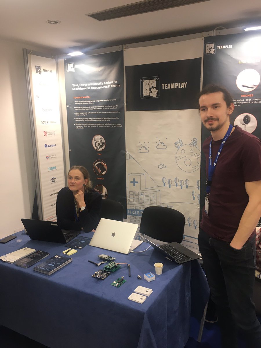 TeamPlayH2020's tweet photo. Please come to our Teamplay booth at Hipeac! https://t.co/QqNIioFRMg