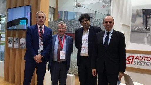 AutomaticSystem's tweet photo. Yesterday, we had the pleasure and honour to welcome Mr. Peter Claes, Belgian Ambassador to the United Arab Emirates on our stand at @IntersecExpo .  Thank you for your visit and your interest in our company! https://t.co/RzUpmmMOrf