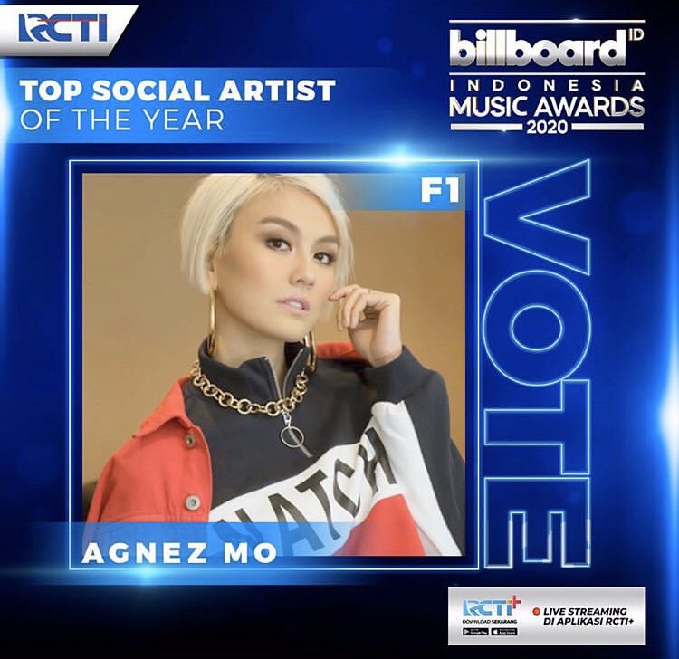 the_agnation's tweet photo. AGnation 😍🔊🔊
omg!! now, @agnezmo is nominated for Top Social Artist of The Year at Billboard Indonesia Music Awards 2020. 🔥 Let’s Voteee!!!
.
.
.
#Agnation #BestFanArmy #iHeartAwards https://t.co/vLmrwZEIM5